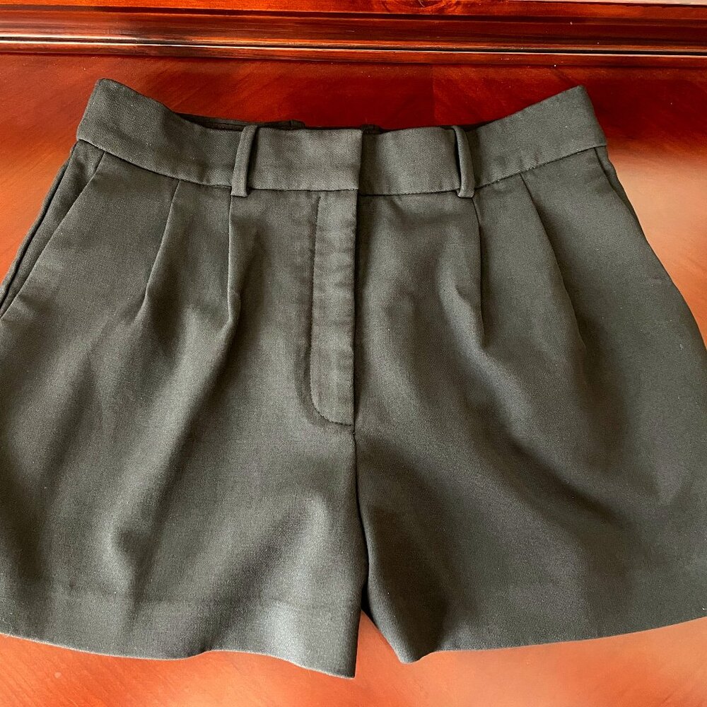Aritzia Babaton Pleated Mini Short